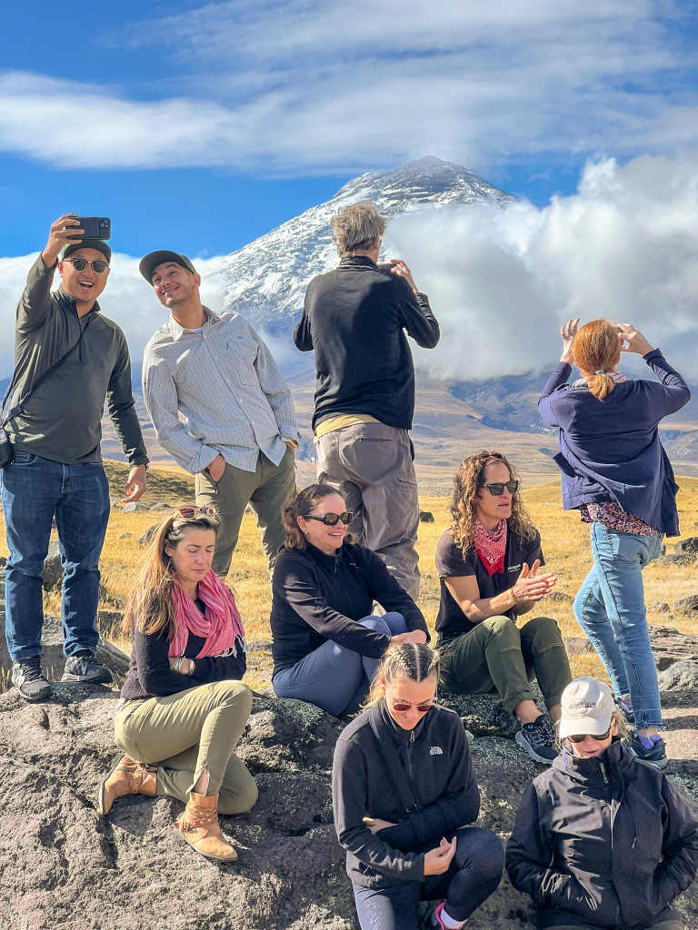 lista de equipaje Andes ecuatorianos